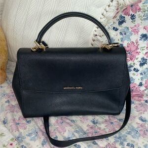 Michael Kors Medium Ava Leather Crossbody